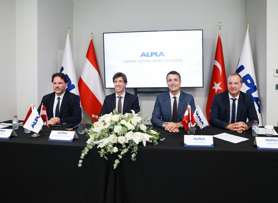 ALPLA’dan Türkiye’ye 30 Milyon Euroluk İki Yeni Fabrika Yatırımı