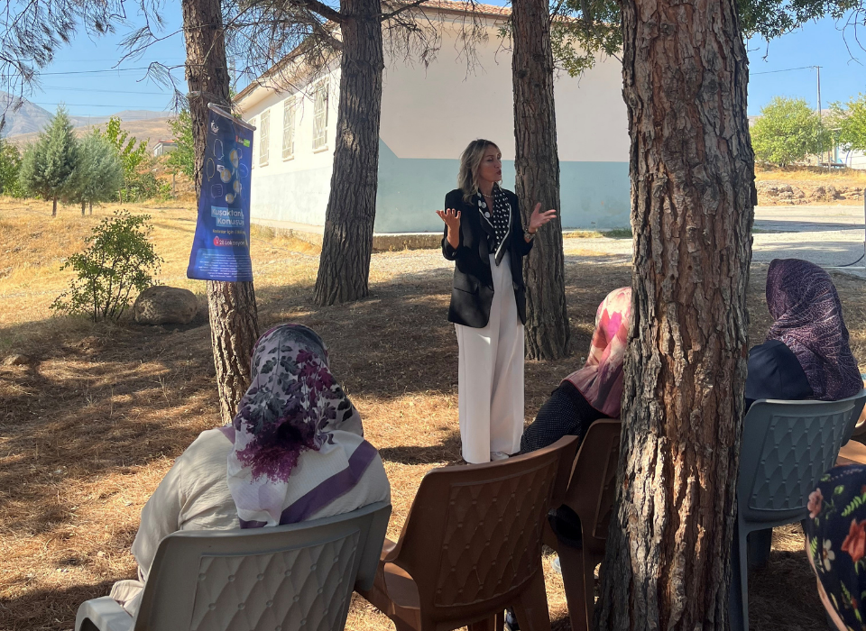 TİKAV, “Kuşaktan Kuşağa Konuşuyoruz” Projesiyle Erzurum, Elazığ ve Malatya’da Kırsaldaki Kadınlarla Buluştu