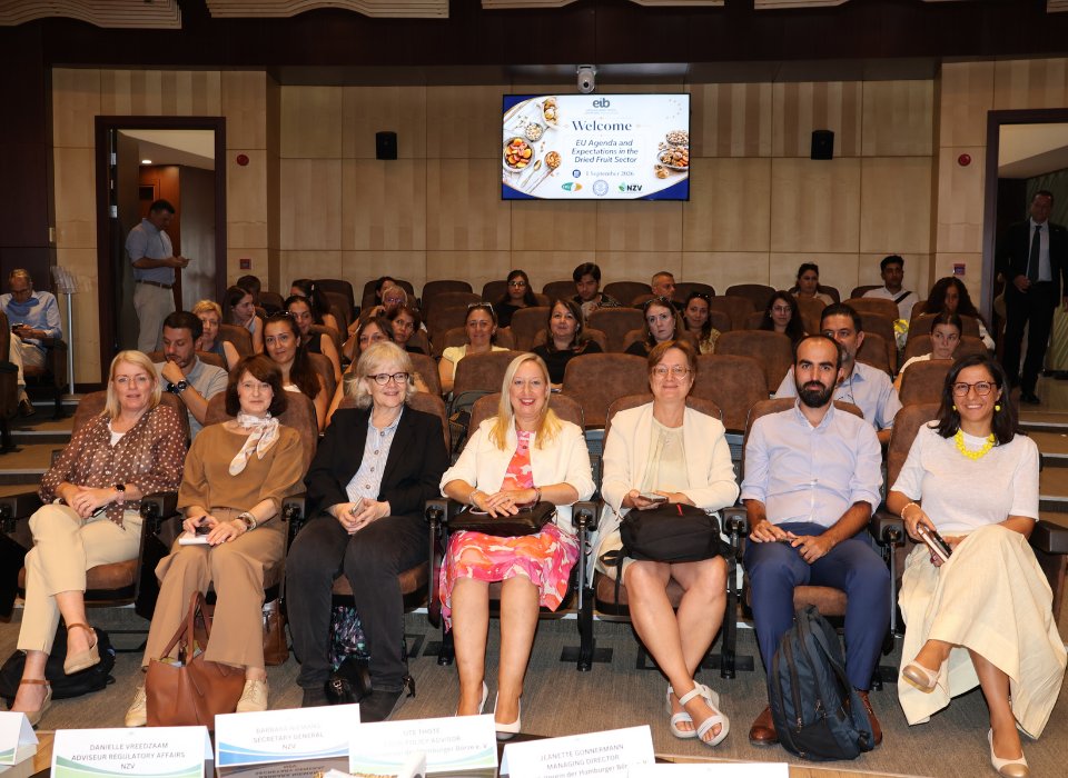 EİB Hosted Representatives of the European Dried Fruit Sector in Türkiye
