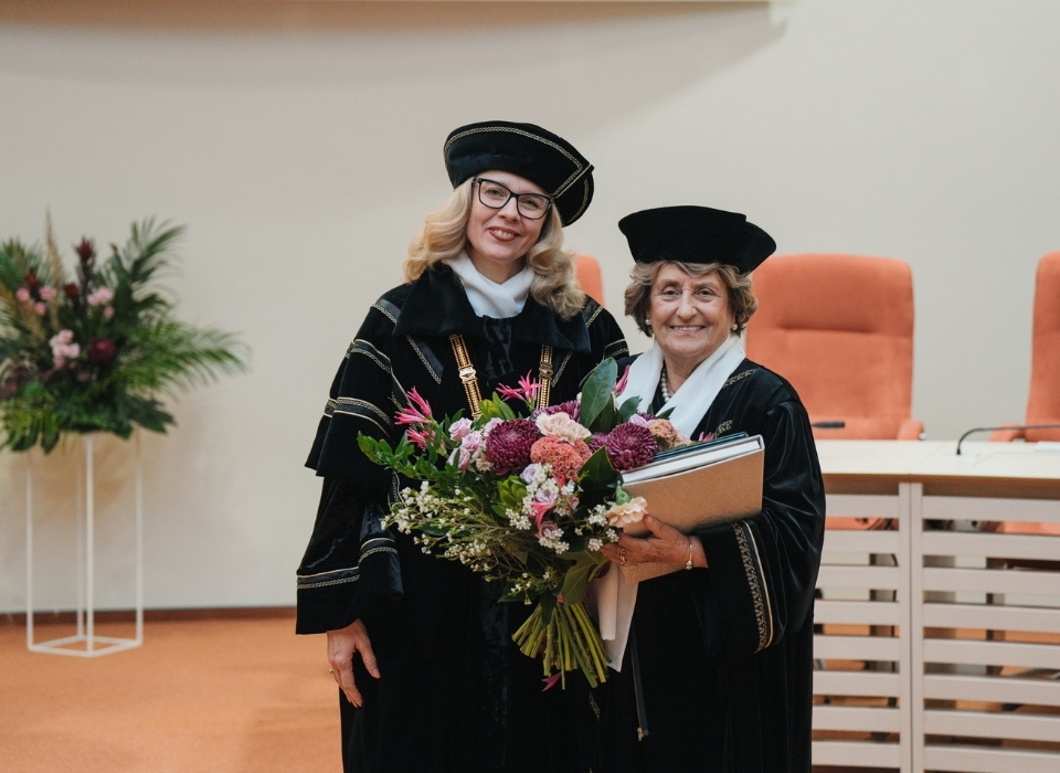 Prof. Dr. Gülsün Sağlamer Awarded Honorary Doctorate in Lithuania