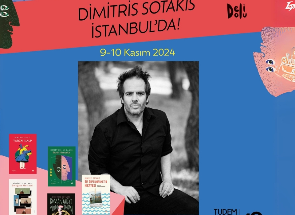 Delidolu’nun Ödüllü Yazarı Dimitris Sotakis İstanbul’da