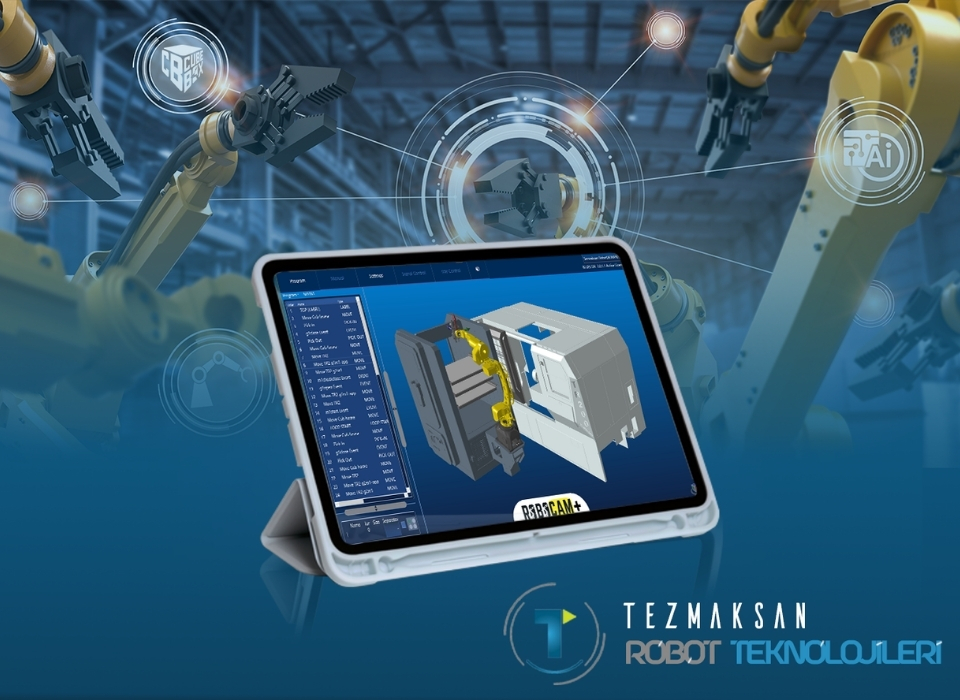 Tezmaksan Provides Robotic Automation Support to Manufacturers