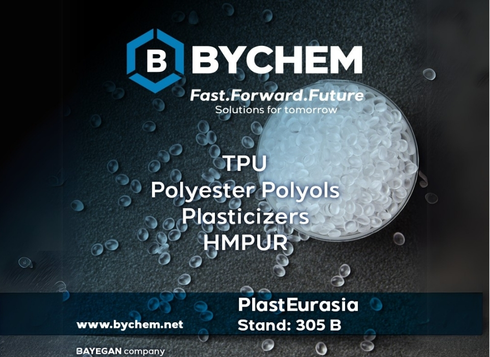 BYCHEM, Plast Eurasia Fuarı’nda Yeni Ürünlerini Tanıtacak