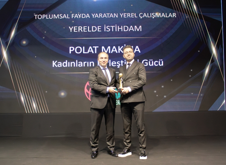 Polat Makina Receives Prestigious Award for Female Welders Project