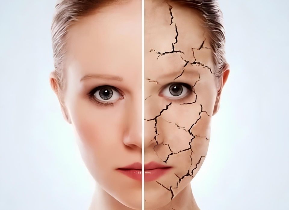 How can we protect skin from aging in winter?