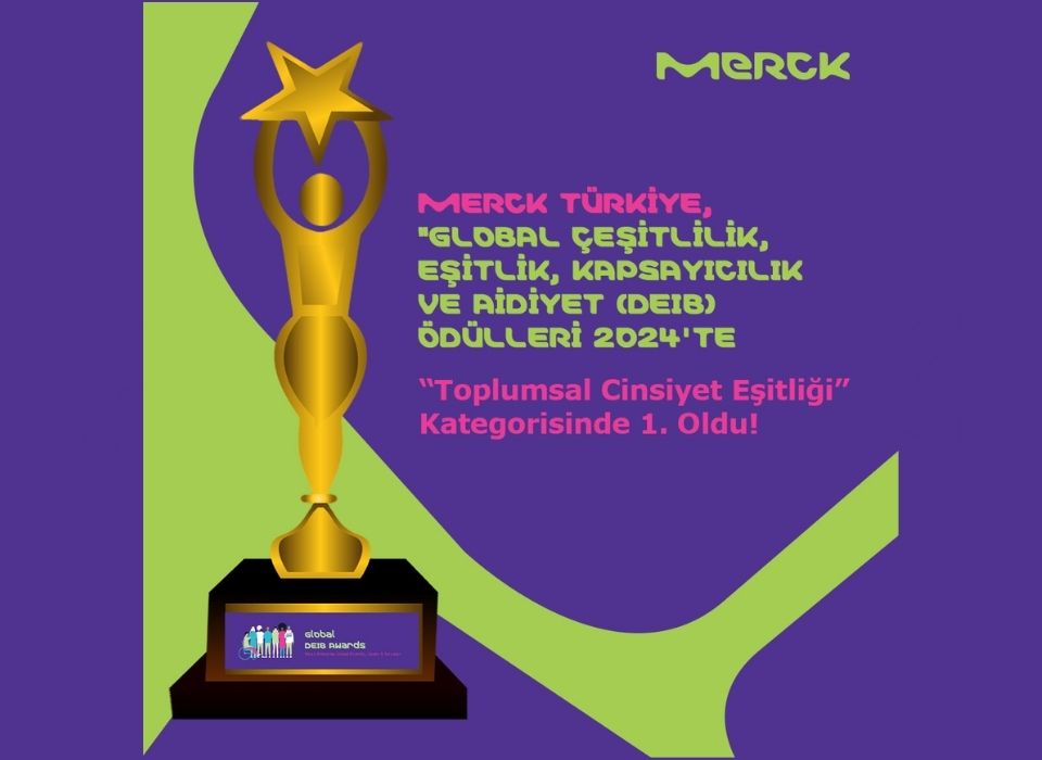 Merck Türkiye, “Toplumsal Cinsiyet Eşitliği” Kategorisinde Birinci Oldu
