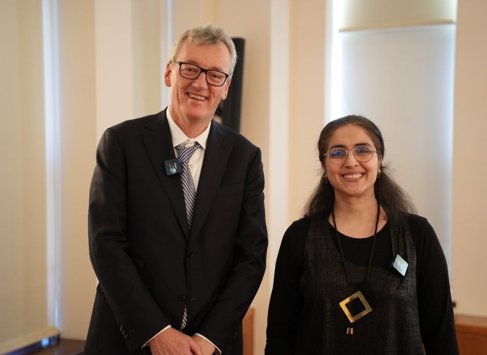 Nobel Kimya Ödüllü David MacMillan Koç Üniversitesi'ndeydi