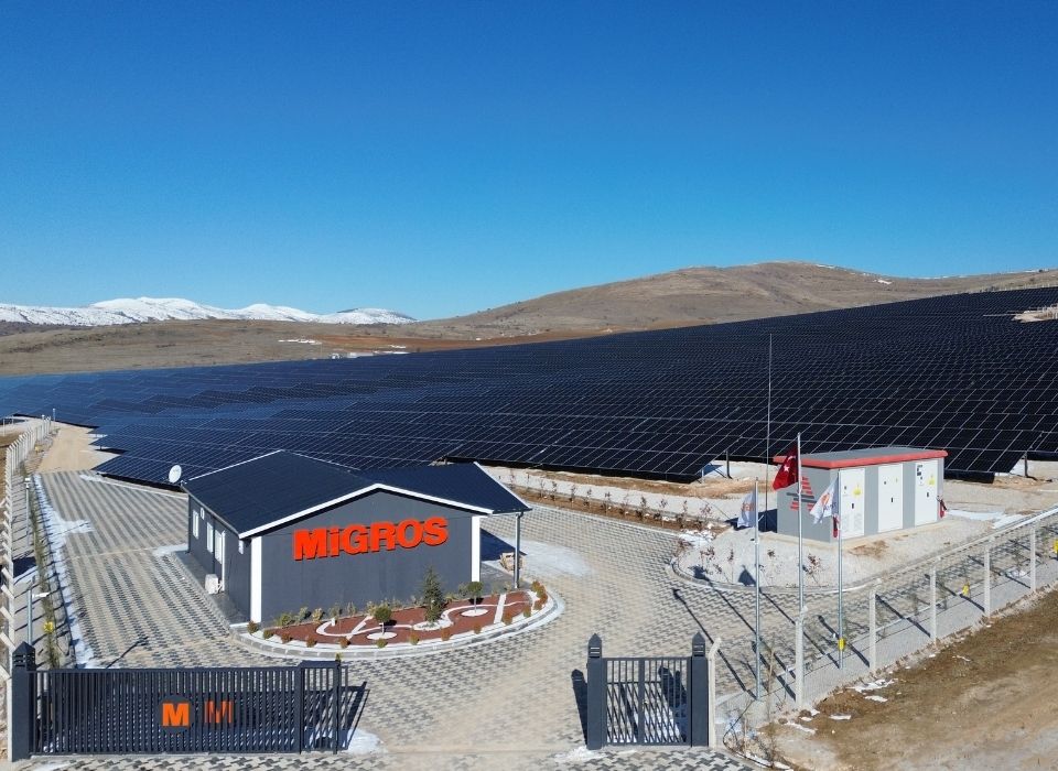 Migros Commissions New Solar Power Plant in Kırşehir