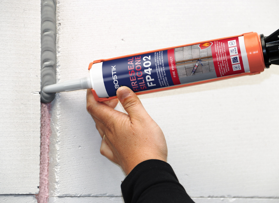 Strong Protection Against Fire: Bostik FP402 FireSeal Silicone