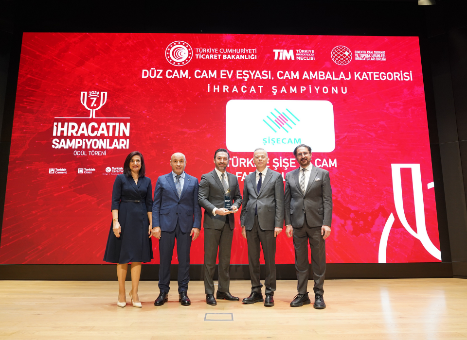 Şişecam Named Export Champion in 3 Categories