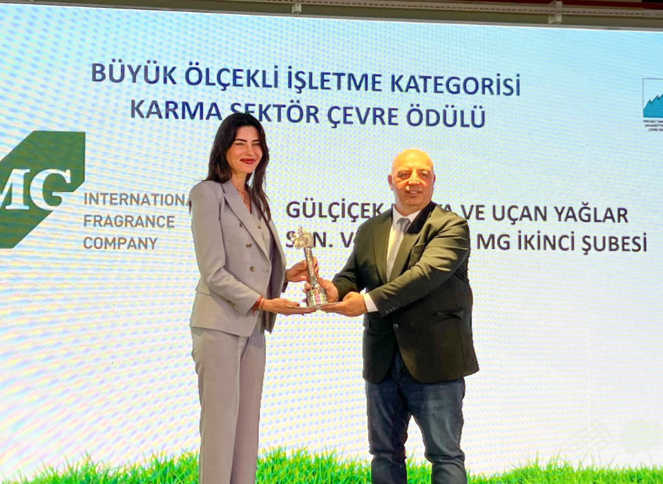 MG International Fragrance Company Receives 