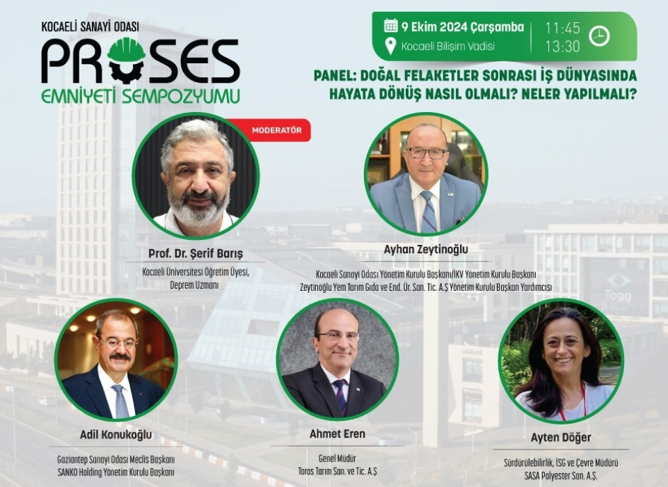 5. Proses Emniyeti Sempozyumu ve Sergisi'ne Davetlisiniz