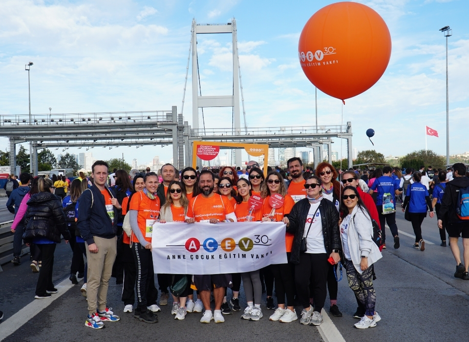 A Meaningful Call from AÇEV at the Istanbul Marathon