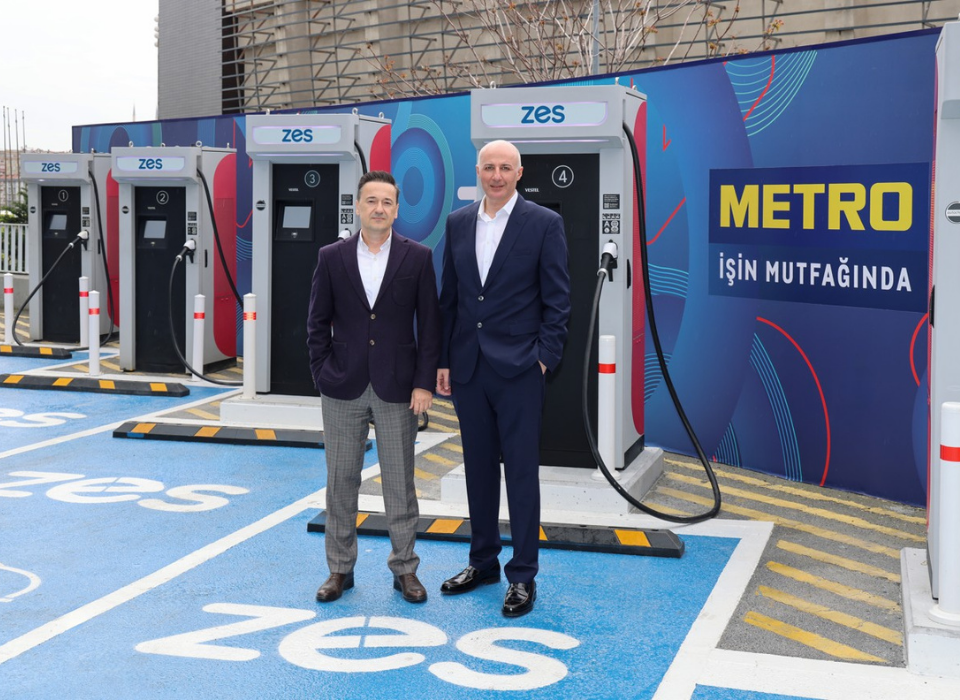 Zes Partners with Metro Türkiye to Deploy High-Speed Chargers in Its Stores