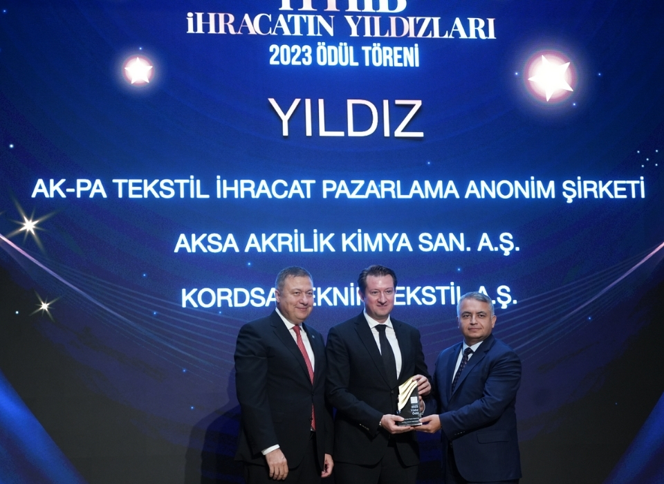 Kordsa, İhracata Sunduğu Güçlü Katkıyla İTHİB Yıldız Ödülünü Aldı