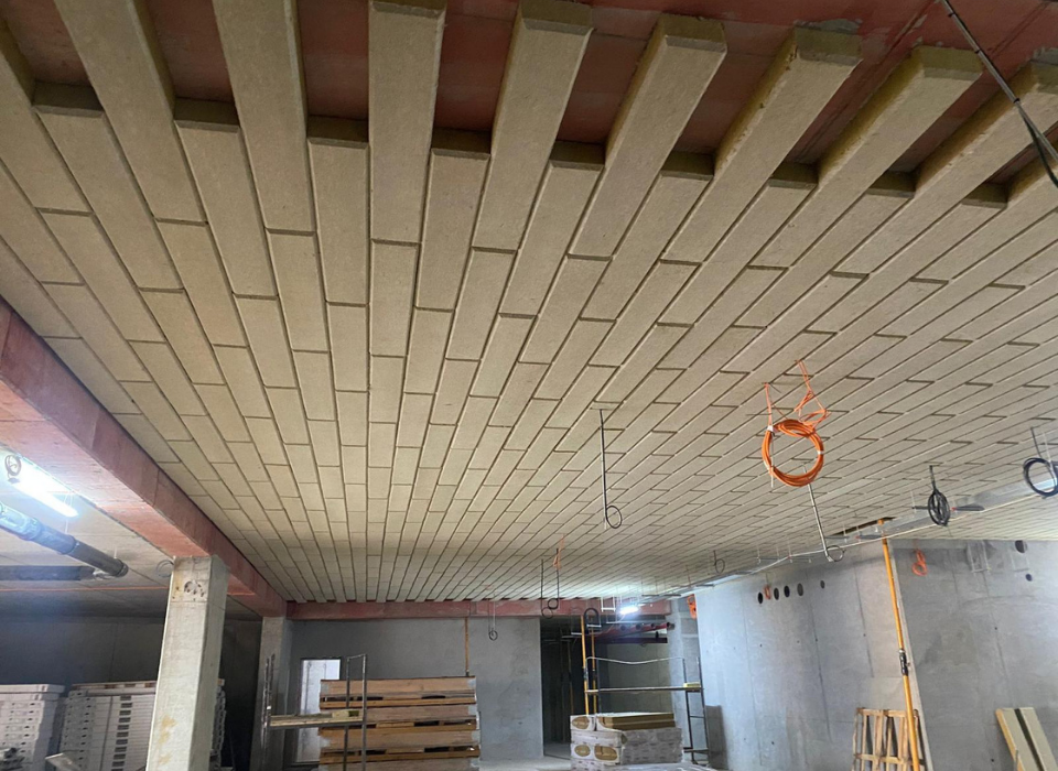 Ravago's Award-Winning Insulation Solution for Parking Lot Ceilings