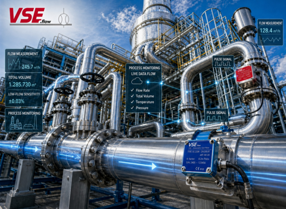 The Role Of Gear-Type Flowmeter Technologies In The Chemical Industry and VSE Solutions