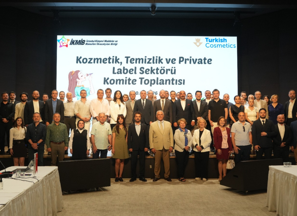 İKMİB, Kozmetik, Temizlik ve Private Label Sektörü Komite Toplantısını Gerçekleştirdi