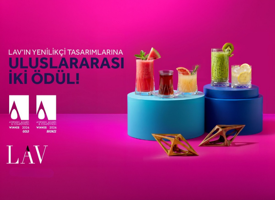 LAV Wins Two International Design Awards at A' Design Award 2026